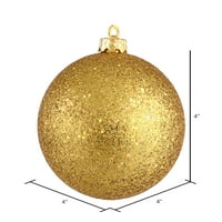 Викерман 4 антично злато Пайети топка украшение, в чанта