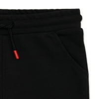 Детски комплект Дино суитшърт, тениска и панталон за джогинг, 3 части, размери 4-10
