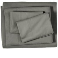 Голо Начало памук фланел дълбок джоб 4-парче лист комплект с бонус калъфки за възглавници