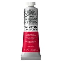 Уинсор & Нютън Уинтън маслен цвят, 37мл, перманентен ализарин пурпурен