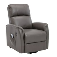 Животмарт луксозен електрически повдигащ стол с облегалка с масаж и топлинна терапия