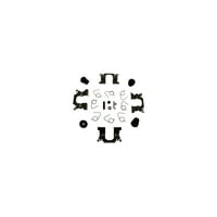 Рейбестос р-лайн дискова спирачка комплект, Н15530А Фит изберете: 2017-Нисан Титан