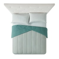 Крепежи градински чай зелено легло в чанта Утешител комплект с чаршафи, близнак близнак КСЛ