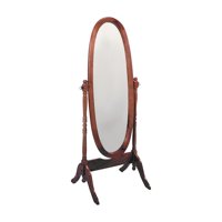 Краун Марк Оук Шевал огледало, Овал Пълна дължина огледало с функция Наклон, класически стил