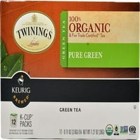 Близначки от Лондон? Сертифицирани Органични И Справедлива Търговия? Чист зелен чай к-чаша? Капсули 1. Оз.