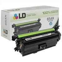 ЛД рециклиран заместител на високодоходни черни лазерни тонер касети за използване в цветни лазерни принтери