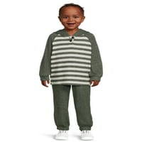 лесен-грахово бебе и малко дете момчета Хачи плетен суитшърт и джогинг панталон комплект, 2-парче, размери