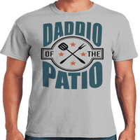 Графика Америка Смешно Ден на бащата грил майстор Мъжка тениска