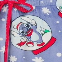 Накратко заявени Дамски Дисни бод Коледа джогинг сън панталони