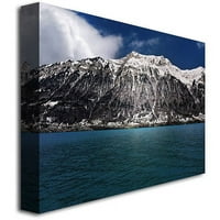 Изкуство за търговска марка Бриенц езеро Швейцария картина за стена от Филип Сент-Лоди