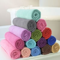 Микрофибър кърпа за баня комплект абсорбиращ, бързосъхнещи Кърпи за баня, Многоцветен