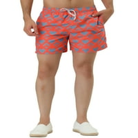 Мъжки лято плуване ластик шнур Модел окото Подплата Плаж борда шорти