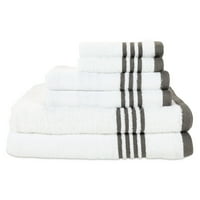 Аркрайт Метро Софт Метро комплект кърпи за баня от 6 части, по две - кърпи, кърпи за ръце и кърпи за баня,