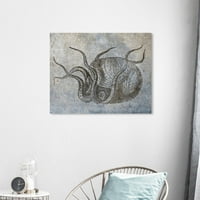Ступел Индъстрис мир Сезонна Морска звезда знак графично изкуство бяла рамка изкуство печат стена изкуство,